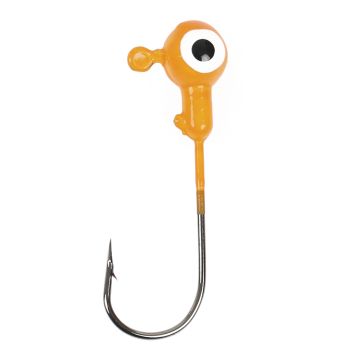 Джиг головка крашеная "Шар", Вес: 3,5 гр. Цвет: оранжевый